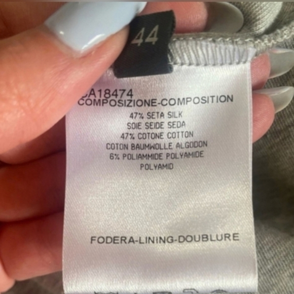 Alexander McQueen Gray T-shirt Dress - Picture 9 of 13